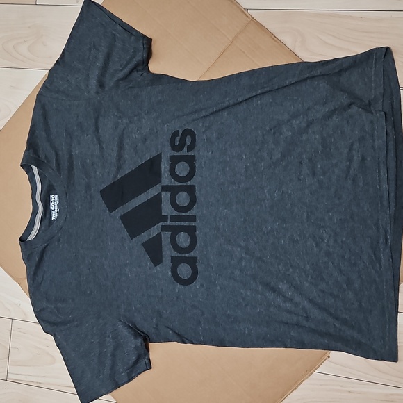 adidas Other - Adidas Gray and Black Short Sleeve Tee